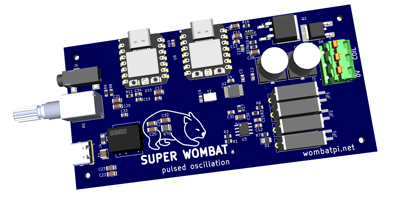 Super Wombat Pulse-Oscillation CAD model